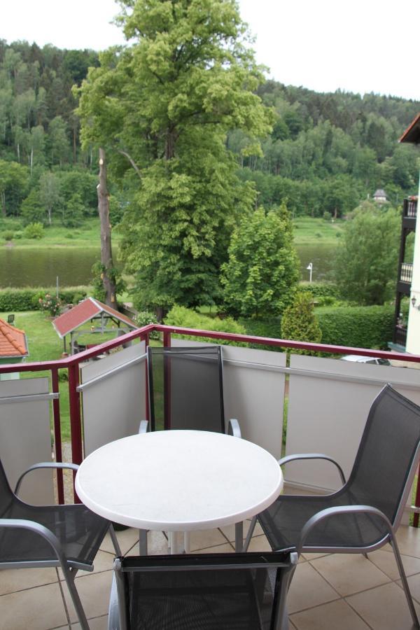 Ferienwohnung Elbgarten Bad Schandau Bagian luar foto